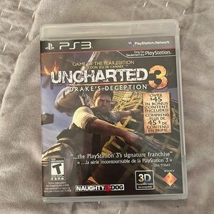 Uncharted 3 for the PS3